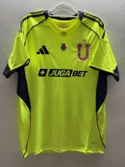 (S-4XL) 2025-2026 Universidad de Chile 2nd Away Fluorescent green Thailand Soccer Jersey AAA-0009