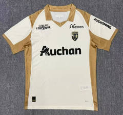 (S-4XL) 25-26 RC Lens 2nd Away White Thailand Soccer Jersey AAA-5303