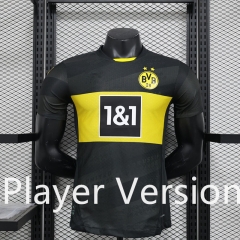 Player Version 2024-2025 Borussia Dortmund Away Black Thailand Soccer Jersey AAA-888