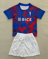 2025-2026 CD Universidad Católica 3rd Away Blue&Red Soccer Uniform-AY