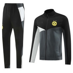 2024-2025 Borussia Dortmund Black&Gray Thailand Soccer Jacket Uniform-LH