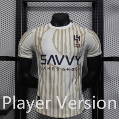 Player Version 2025-2026 FIFA Club World Cup  Al Hilal SFC  Away Beige  Thailand Soccer Jersey AAA-888