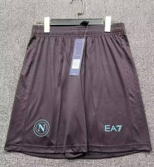 2025-2026 Napoli 2nd Away Black Thailand Soccer Shorts