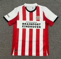 (S-4XL) 25-26 PSV Eindhoven Home Red&White Thailand Soccer Jersey AAA-512