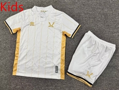 25-26 Sheffield United Away White Kids/Youth Soccer Uniform-7809