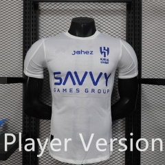 Player Version 2025-2026  Al Hilal SFC  Away White  Thailand Soccer Jersey AAA-888