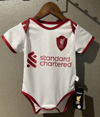 2025-2026 Liverpool Away White Baby Soccer Uniform-CS