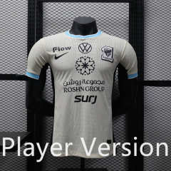 Player Version 25-26 Al Ittihad Saudi Away White Thailand Soccer Jersey AAA-888