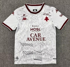 (S-4XL) 25-26 FC Metz Away White Thailand Soccer Jersey AAA-512