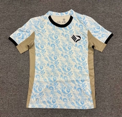 (S-4XL) 25-26 US Città di Palermo 2nd Away Blue&White Thailand Soccer Jersey AAA-512