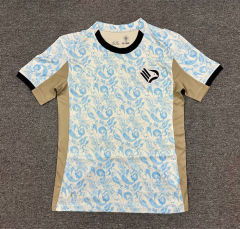 (S-4XL) 25-26 US Città di Palermo 2nd Away Blue&White Thailand Soccer Jersey AAA-512