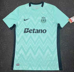 (S-4XL) 25-26 Sporting Clube de Portugal 3rd Away Green Thailand Soccer Jersey AAA-5303