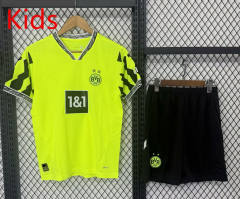 25-26 Special Edition Borussia Dortmund Fluorescent Green Kids/Youth Soccer Uniform-8037
