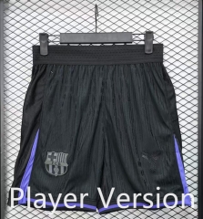 Player Version 25-26 Barcelona Black Thailand Soccer Shorts-888