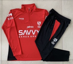 2025-2026 Al Hilal SFC Red Thailand Soccer Tracksuit-815