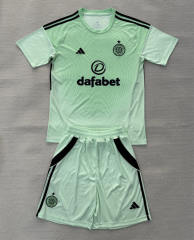 25-26 Celtic Goalkeeper Green Soccer Uniform-AY