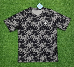(S-4XL) 2025-2026 Manchester City Black  Training Soccer Jersey AAA-403
