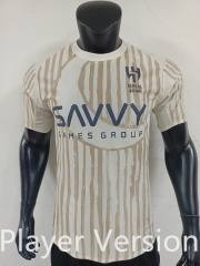 Player Version 2025-2026 Al Hilal SFC  Away White  Thailand Soccer Jersey AAA-0871