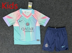 25-26 Paris SG Blue Kids/Youth Soccer Uniform-5526
