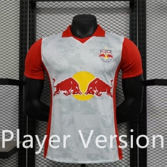 Player Version 2025-2026 New York Red Bulls Gray&Red Thailand Soccer Jersey AAA-888