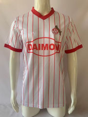 Retro Version 85-86 FC Köln Home White Thailand Soccer Jersey AAA-503