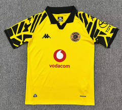 (S-4XL) 25-26 Kaizer Chiefs Home Yellow Thailand Soccer Jersey AAA-512
