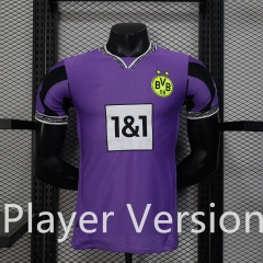Player Version 2025-2026 Goalkeeper  Borussia Dortmund Purple Thailand Soccer Jersey AAA-888