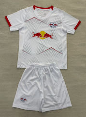 2025-2026 RB Leipzig Home White Youth/Kids Soccer Uniform-AY