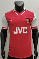 Retro Version 96-97 Arsenal Home Red Thailand Soccer Jersey-3685