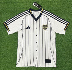(S-4XL) 25-26 Boca Juniors White Thailand Baseball Jersey AAA-403