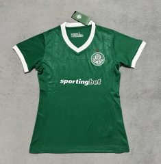 2025-2026 SE Palmeiras Home Green Women Thailand Soccer Jersey AAA-4506
