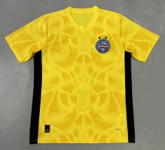 (S-4XL) 25-26 Bahia Goalkeeper Yellow Thailand Soccer Jersey AAA-908