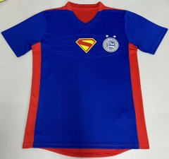 （S-4XL）2025-2026 Superman Version Bahia Blue&Red Thailand Soccer Jersey AAA-5668