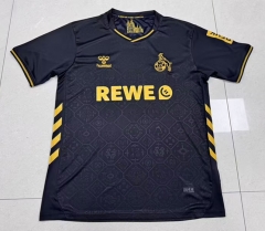 (S-4XL) 2025-2026 Köln 2nd Away Black Thailand Soccer Jersey AAA-GB