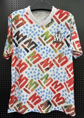 2024-2025 Olympique de Marseille Colorful Thailand Training Shirt
