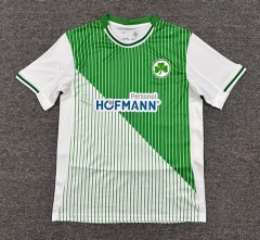 (S-4XL) 25-26 SpVgg Greuther Fürth Home White&Green Thailand Soccer Jersey AAA-512