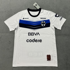 (S-4XL) 25-26 Monterrey Away White Thailand Soccer Jersey AAA-4506