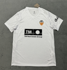 (S-4XL) 25-26 Valencia Home White Thailand Soccer Jersey AAA-4506