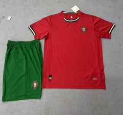 2025-2026 Portugal Home Red Soccer Uniform-718