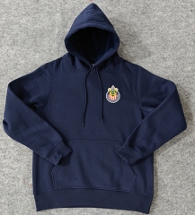 Player Version 2024-2025 Deportivo Guadalajara Royal Blue Thailand Soccer Tracksuit Top With Hat-CS