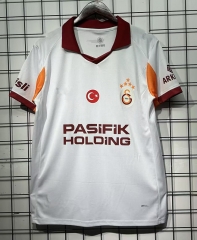 (S-4XL) With Chest Ad 25-26 Galatasaray SK Away White Thailand Soccer Jersey AAA-GB