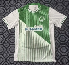 (S-4XL) 25-26 SpVgg Greuther Fürth Home White&Green Thailand Soccer Jersey AAA-2483