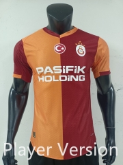 Player Version 25-26 Galatasaray SK Home Red&Orange Thailand Soccer Jersey AAA-0871