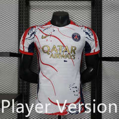 Player Version 25-26 Special Version Paris White&Red Thailand Soccer Jersey AAA-888