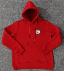 Player Version 2024-2025 Manchester City Red Thailand Soccer Tracksuit With Hat-CS