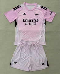 2025-2026 Arsenal Goalkeeper Pink Soccer Uniform-AY