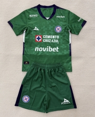 2025-2026 Cruz Azul Goalkeeper Green Soccer Uniform-AY