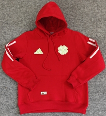 Player Version Celtic Red Thailand Soccer Tracksuit Top With Hat-LH
