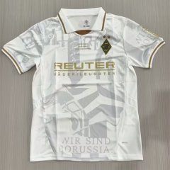 (S-4XL) 25-26 Special Version Borussia Mönchengladbach White Thailand Soccer Jersey AAA-2483