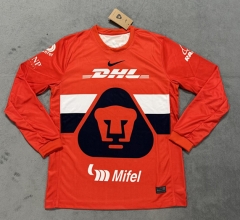 25-26 PA Goalkeeper Red LS Thailand Soccer Jersey AAA-4506
